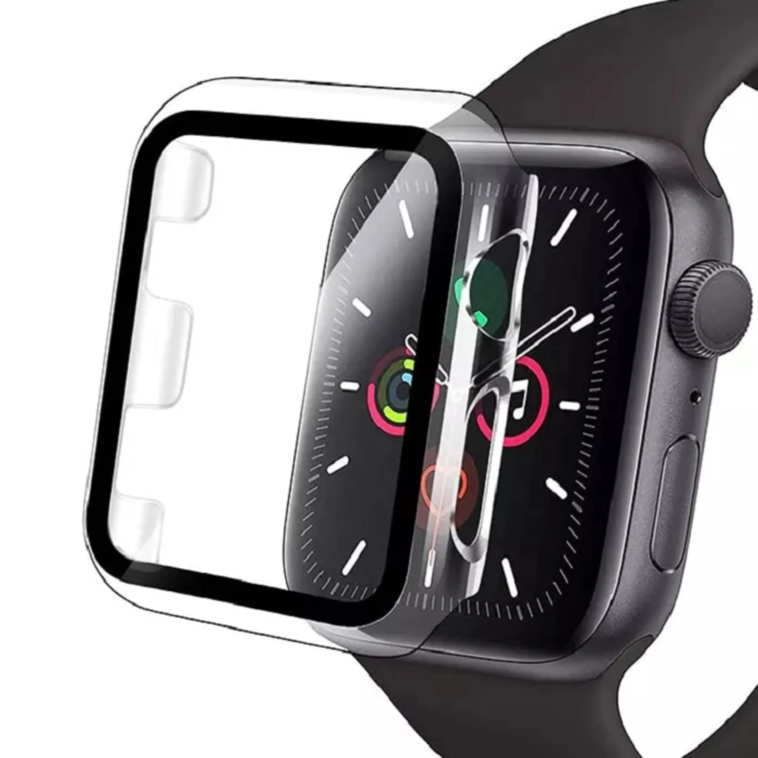 گلس ساعت هوشمند اپل در چهار سایزGlass iWatch 38full glue گلس ساعت هوشمند اپل در چهار سایزGlass iWatch 38full glue